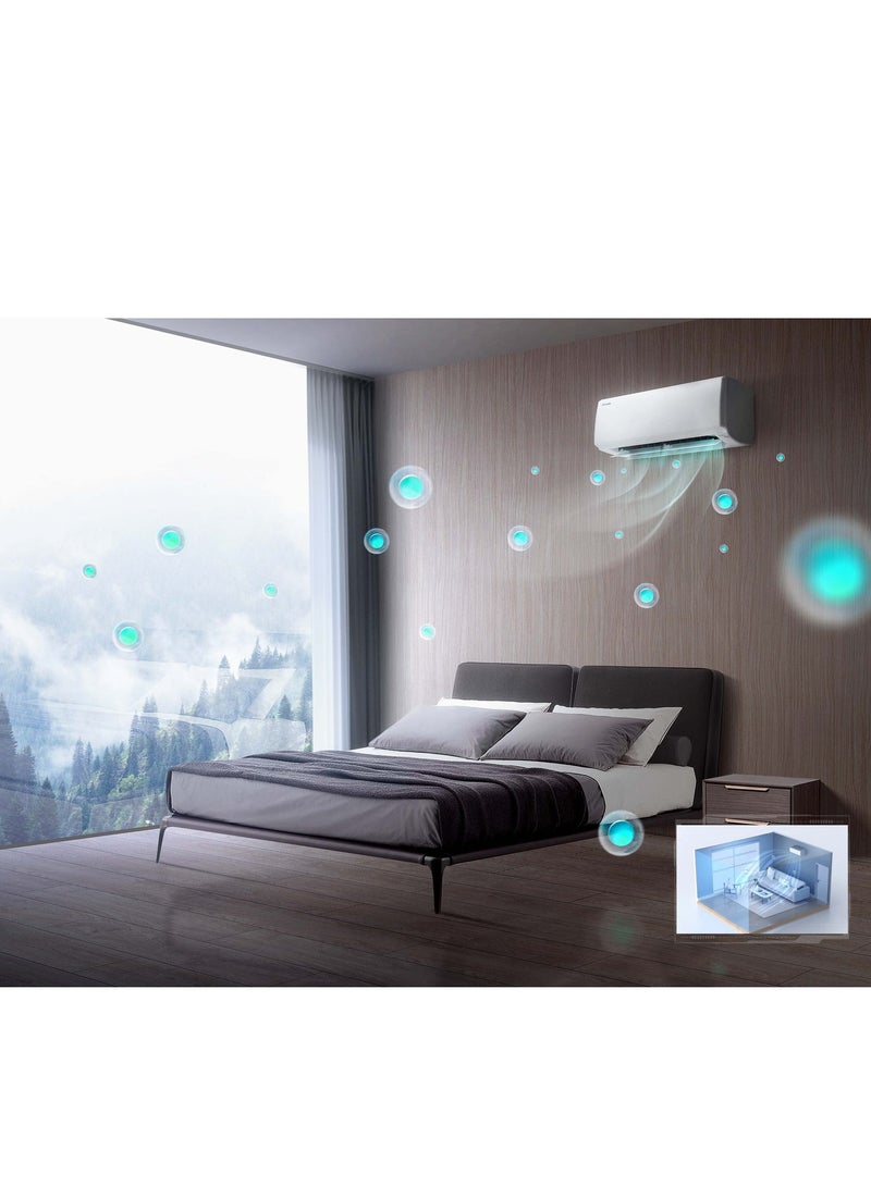 Hisense 2 Ton Split Air Conditioner Rotary Compressor 24000 BTU Series R410A, T1 Heat & Cold Remote Control White AS-24HR4SXTCA01 International Version AS-24HR4SXTCA01 White - Image 2