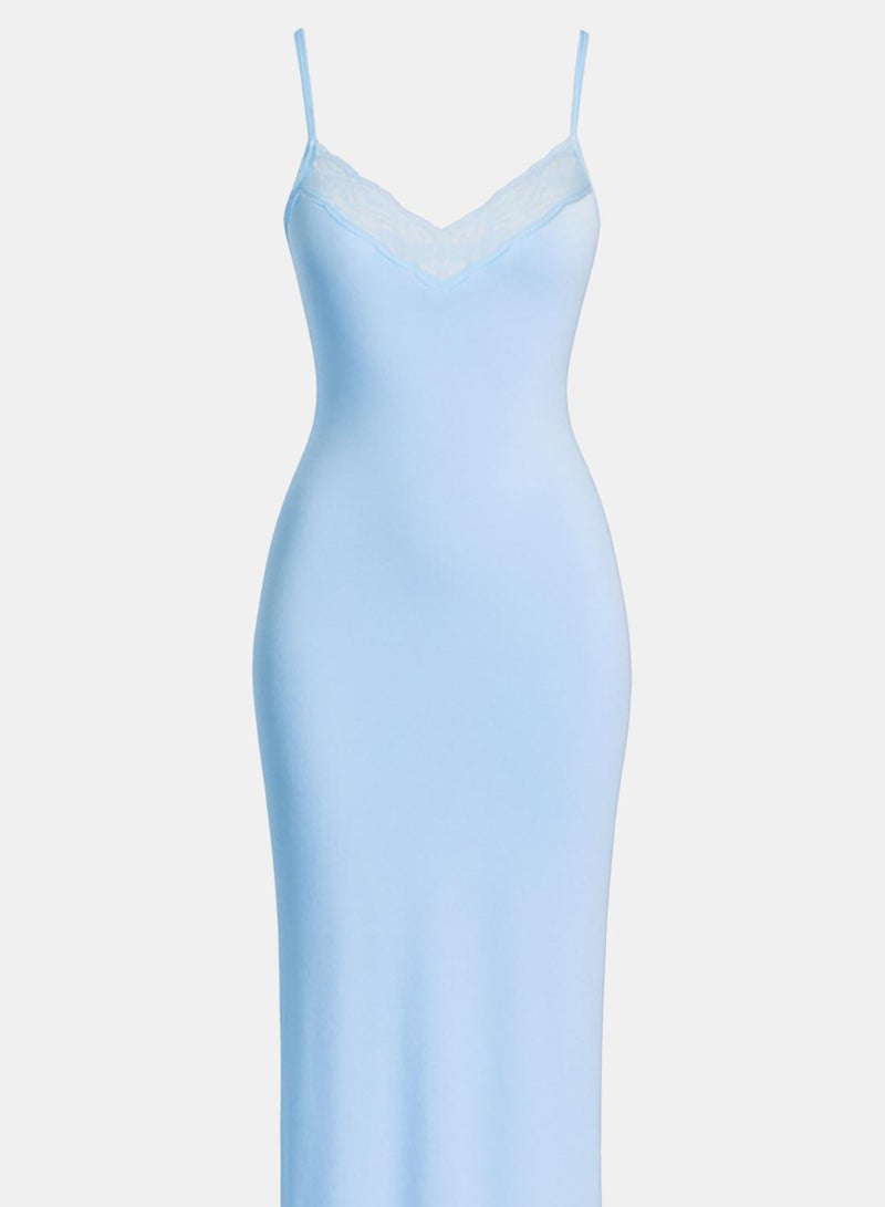 Dahab Cotton Plain Spaghetti Straps Full Slip - Image 2