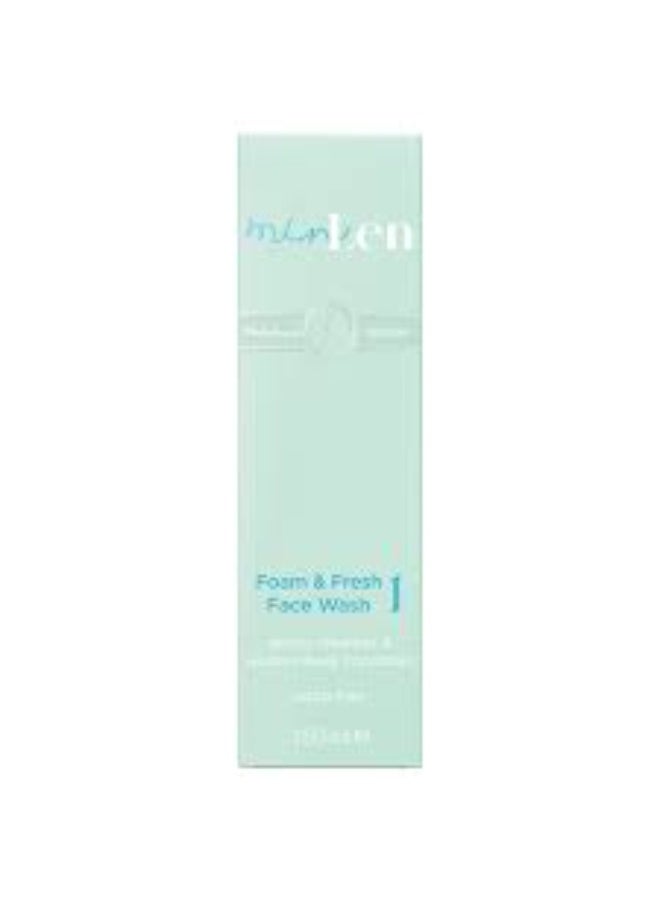 minLen Foam & Fresh Face Wash 150ml - Image 1