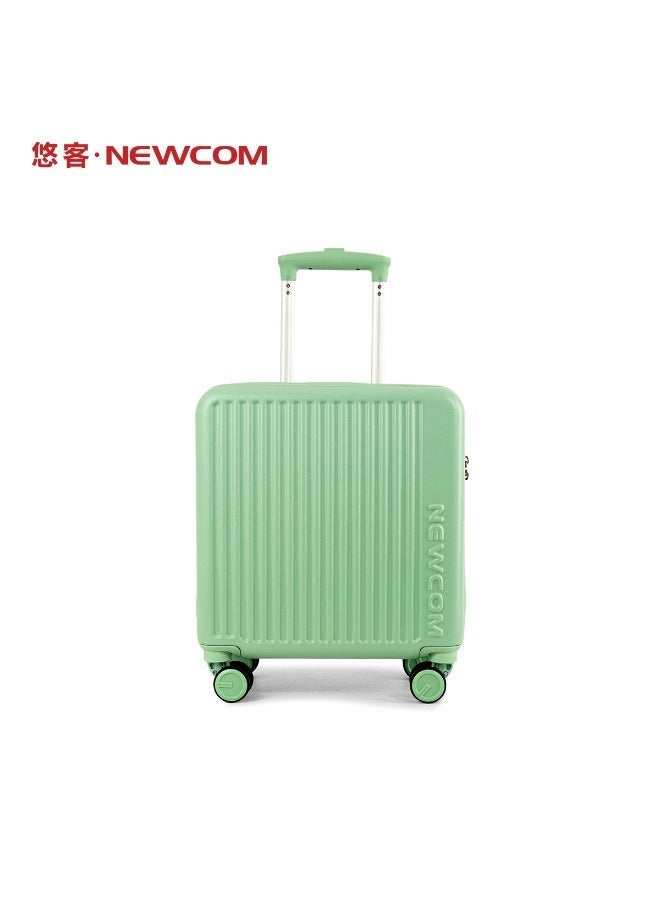 NEWCOM Single Hardside Spinner 4 Wheels Cabin Trolley Luggage With TSA Lock 18 Inches NEWCOM - Image 1