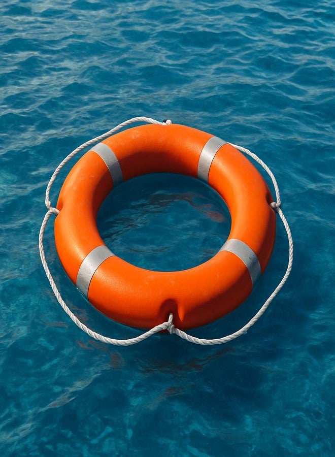 TheMujtaba Swimming Safety Ring Life Buoy Floating Ring Bracelet Buckle Buoy for Water Rescue Life Saving Rope,Pool Sea, River Sports Equipment- Any Color - Image 1