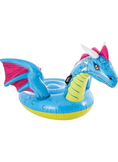 INTEX Inflatable Ride On Dragon Float For Kids, 201 x 191 cm  - Image 1