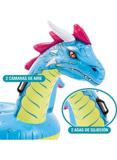 INTEX Inflatable Ride On Dragon Float For Kids, 201 x 191 cm  - Image 5