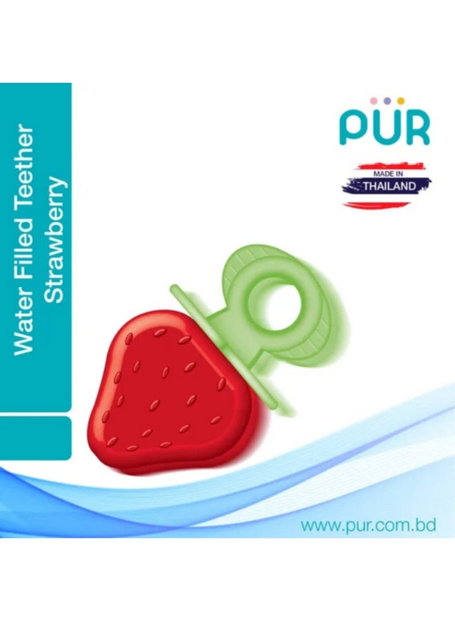 PUR Water-Filled Teether - Fruit Shape - Effective Soother for Babies 6 Months and Up - Image 2