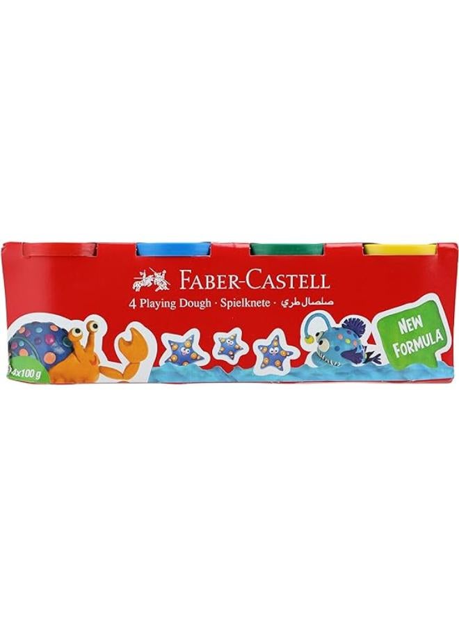 FABER-CASTELL Classic Soft Clay 4 Pcs - Image 2
