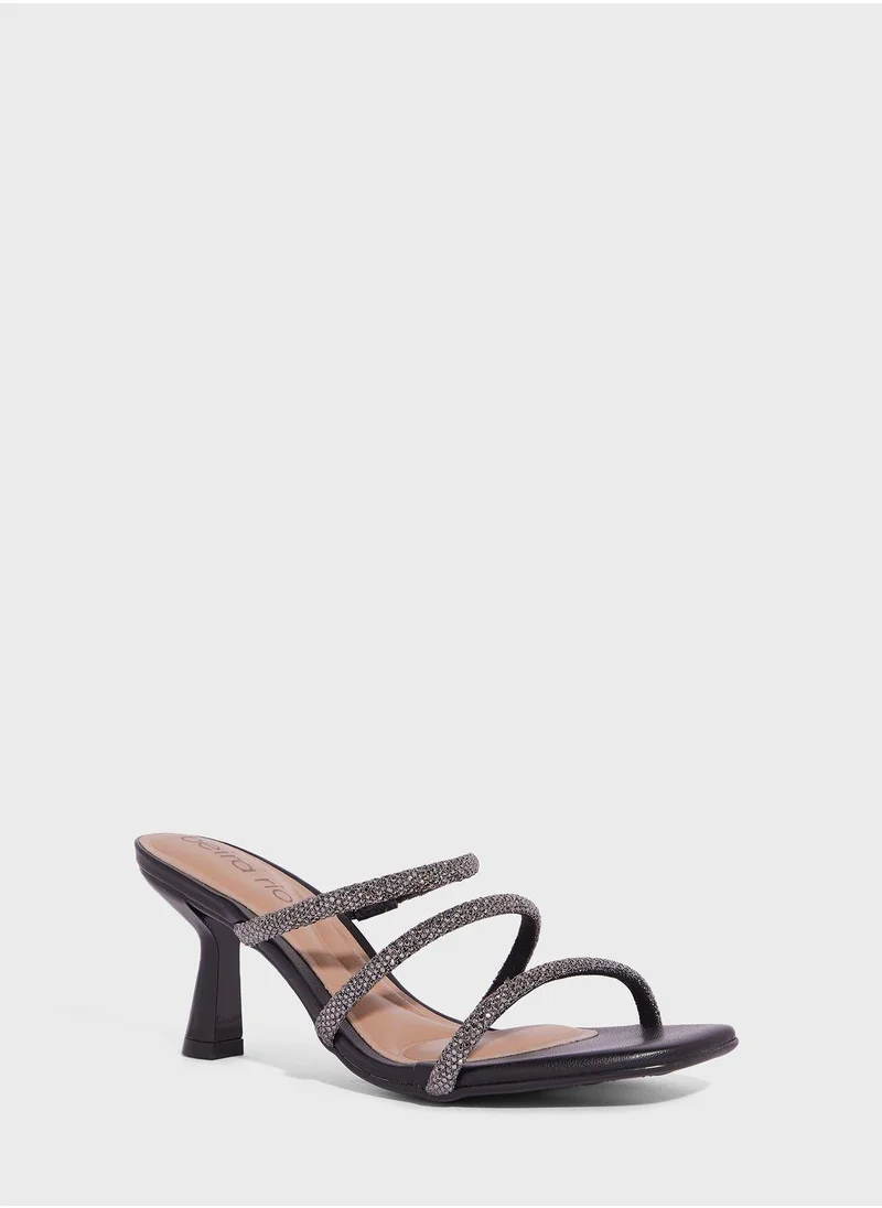 بيرا ريو Anastasia Multi Strap Mid Heel Sandals