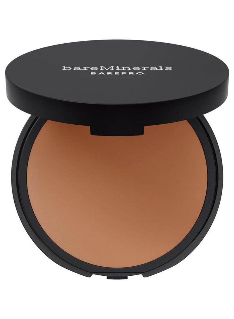 BAREMINERALS BAREPRO 16Hr Skin-Perfecting Powder Foundation Medium Deep 45 Neutral, 8g