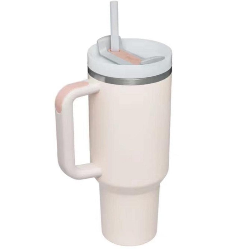 Botash Tumbler with lid and Straw 1200ml Cup Holder Car Gym Yoga Travel Stainless Steel Vacuum Insulated Flask Mug Quencher for WaterIced Tea Coffee or Protein Shake1pcsMulticolour - Image 1