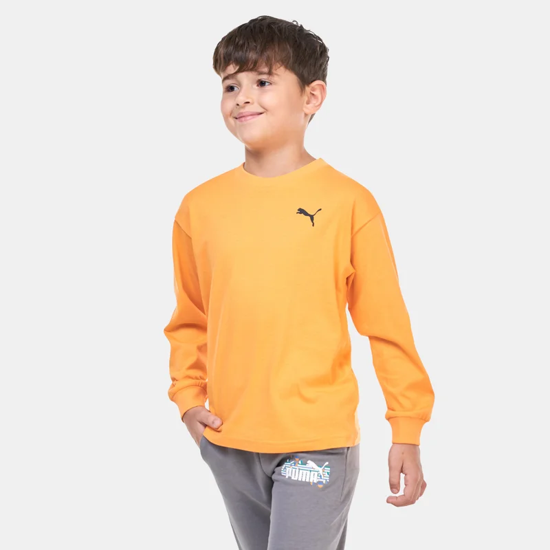 PUMA Kids' Classics XCOUNTRY BIKER T-Shirt