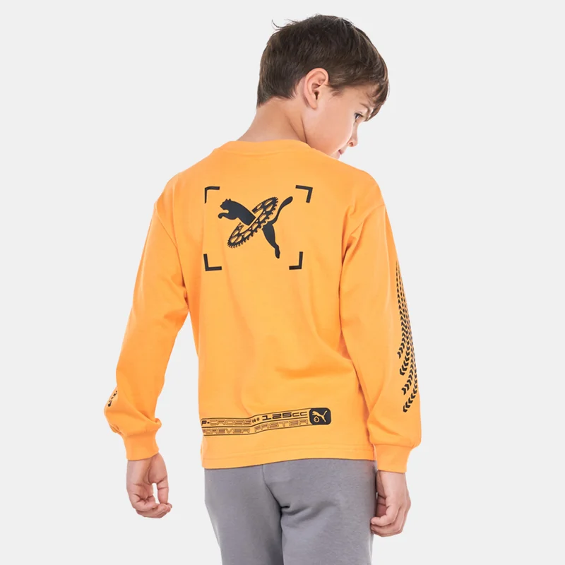 PUMA Kids' Classics XCOUNTRY BIKER T-Shirt