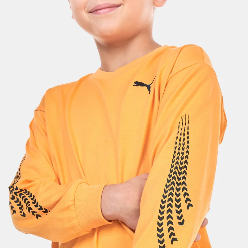 PUMA Kids' Classics XCOUNTRY BIKER T-Shirt