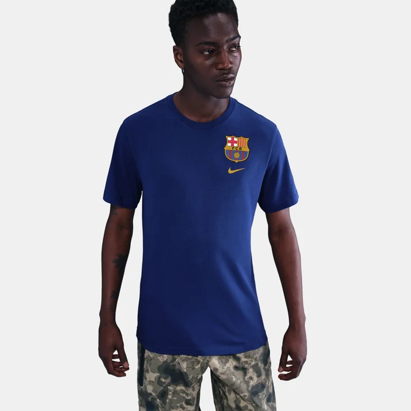 Nike Men's FC Barcelona Crest T-Shirt