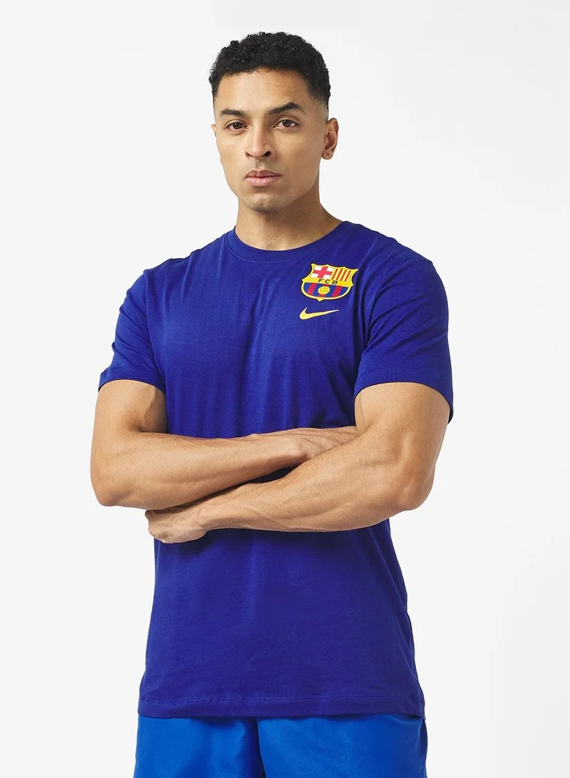 Nike Men's FC Barcelona Crest T-Shirt