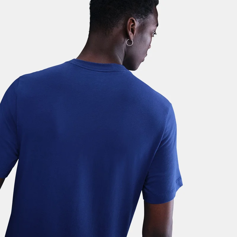 Nike Blue Men's FC Barcelona Crest T-Shirt for Men | Best Price UAE