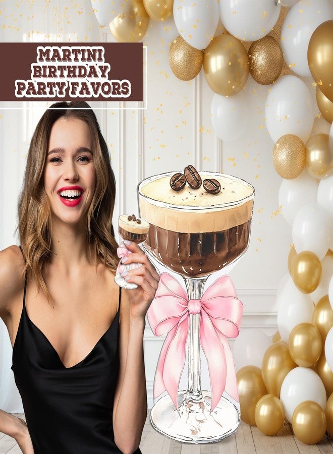 Colingmill 4ft Espresso Martini Birthday Decorations Pink A Tini Bit Older Party Backdrop Birthday Party Background Decor for Women Bar Wedding Bachelorette Bridal Shower Supplies - Image 3