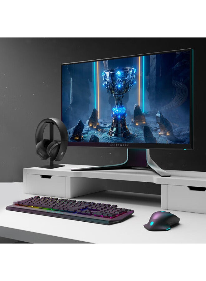 Alienware 620m+510k Keyboard And Mouse Combo Rgb High-end E-sports Peripherals Gift For Girlfriend Holiday Present Black