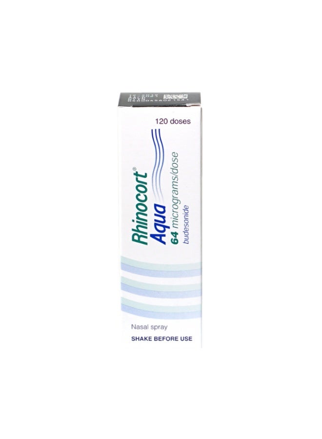 Rhinocort Aqua 64Mcg Nasal Spray 120 Dose