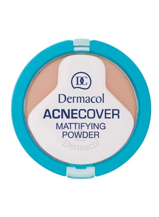 Dermacol Acne Cover Mattifying Powder - shell 11g - Image 1