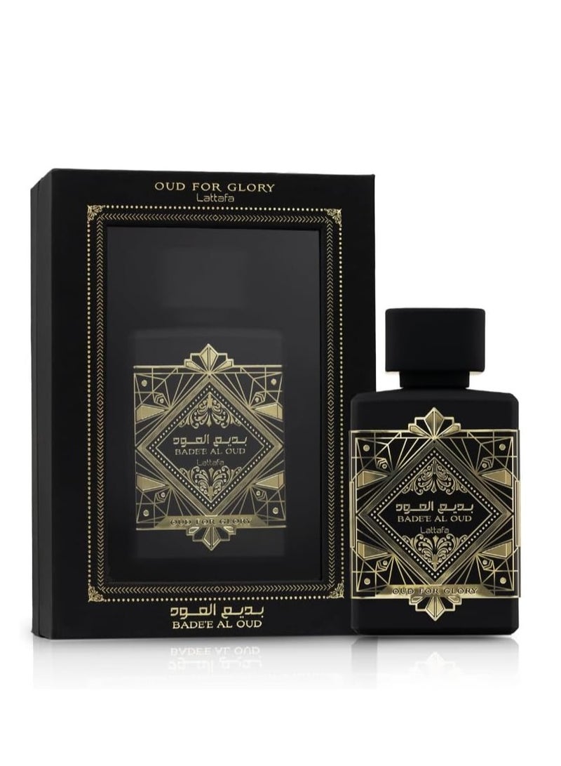 لطافة عطر بديع العود للجنسين من لطافة - او دى بارفان 100 مل - Image 1