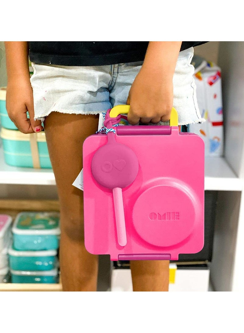 Omielife OmiePod &amp; Utensil Set فقاعة الوردي  - Image 2