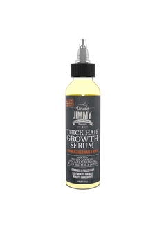 uncle jimmy Uncle Jimmy Thick Hair Growth Serum Hair Growth Treatment Anti Hair Loss Promotes Thicker Stronger Hair for Men  Women 4 Fl Oz 