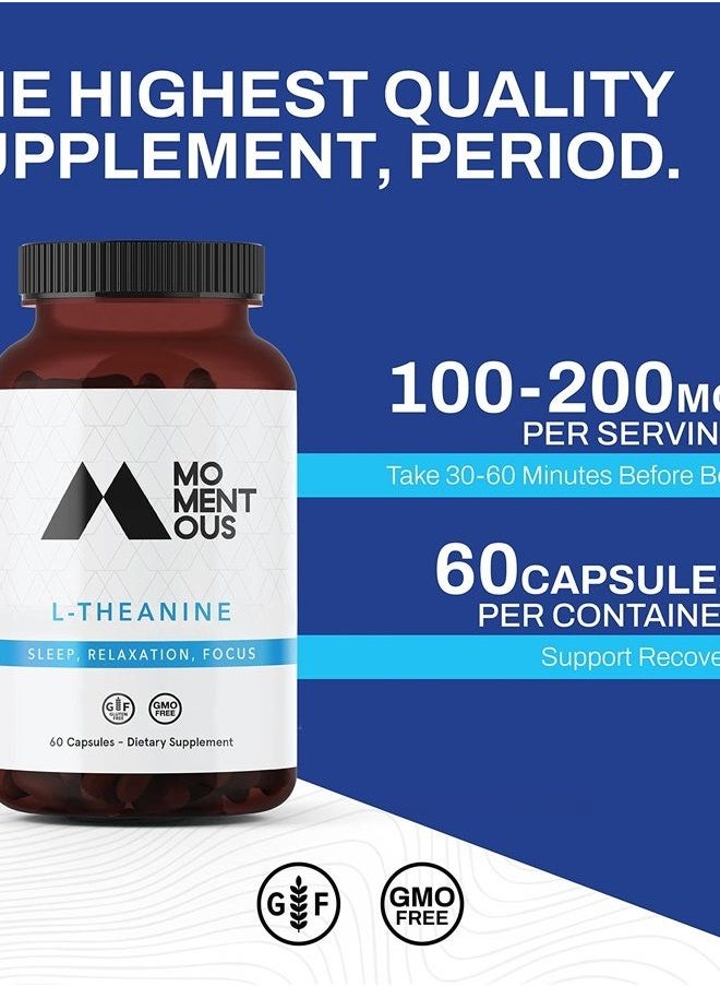 Momentous - Huberman Stack, L-Theanine, 60 Servings - Image 1
