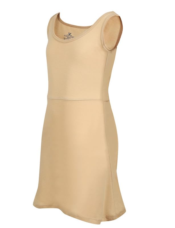 VSTAR Cotton Regular Fit Full-Length Camisole For Girls White, 7-8 Years - Image 3