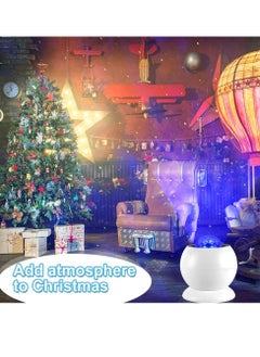 General New remote control bedroom star light gypsy star projector water pattern wave rotating led night light  - Image 4