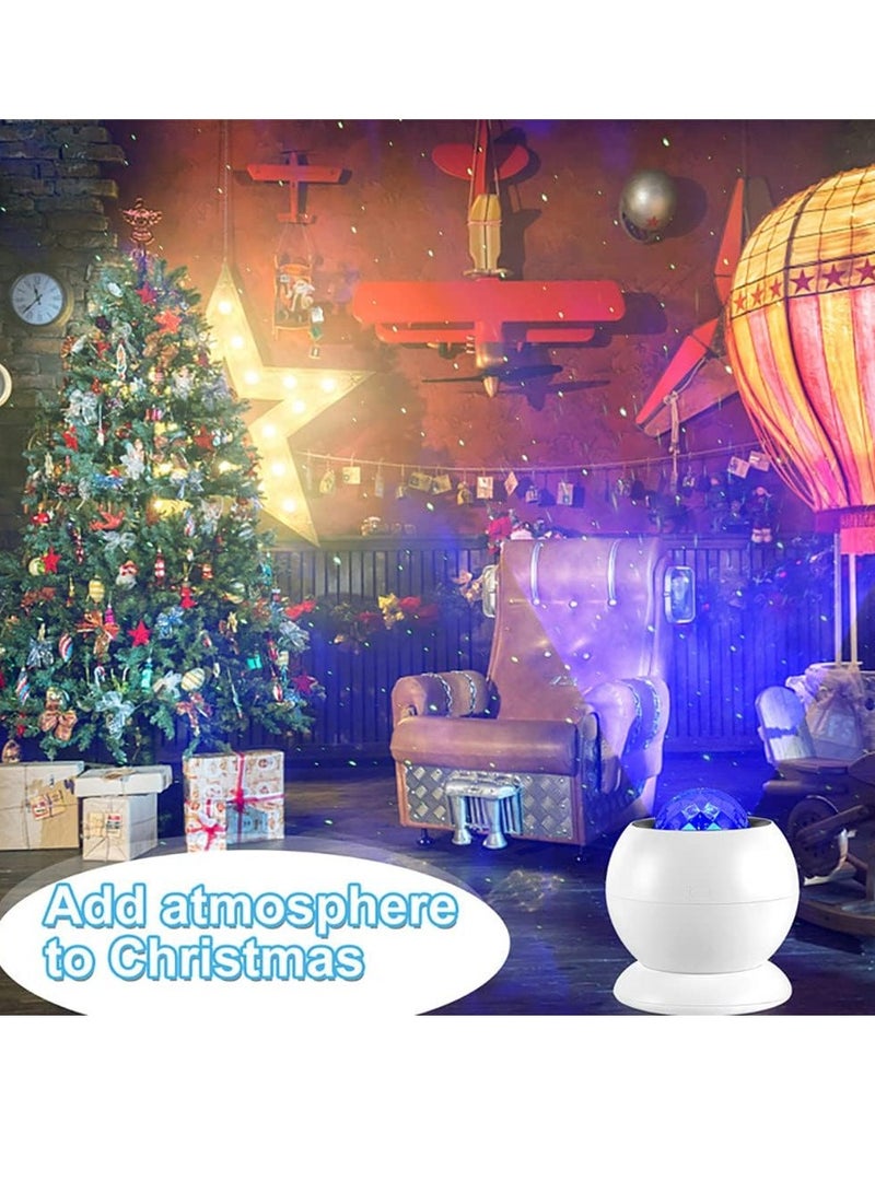 عام جديد التحكم عن بعد غرفة نوم ضوء نجمة الغجر نجمة العرض موجة نمط المياه الدورية أدى ضوء الليل - Image 4