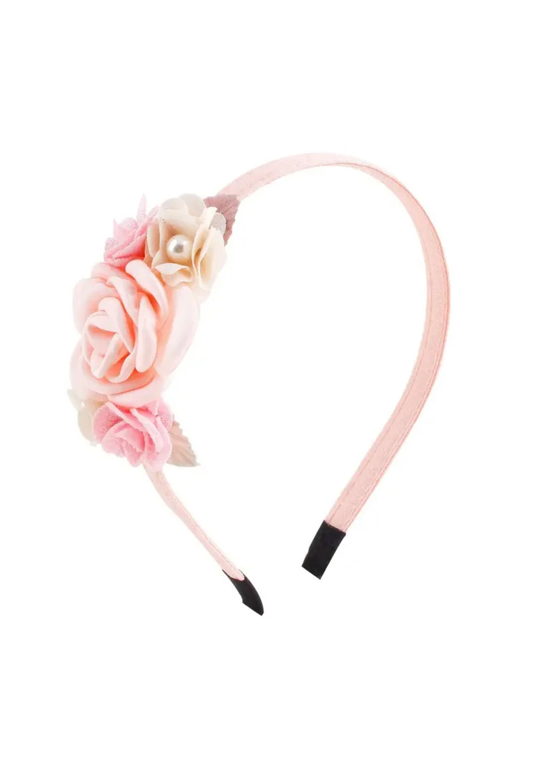 Lion Llama Flower Headband | Elegant Floral Crown for Women & Girls | Boho Hair Accessory for Weddings, Festivals & Parties