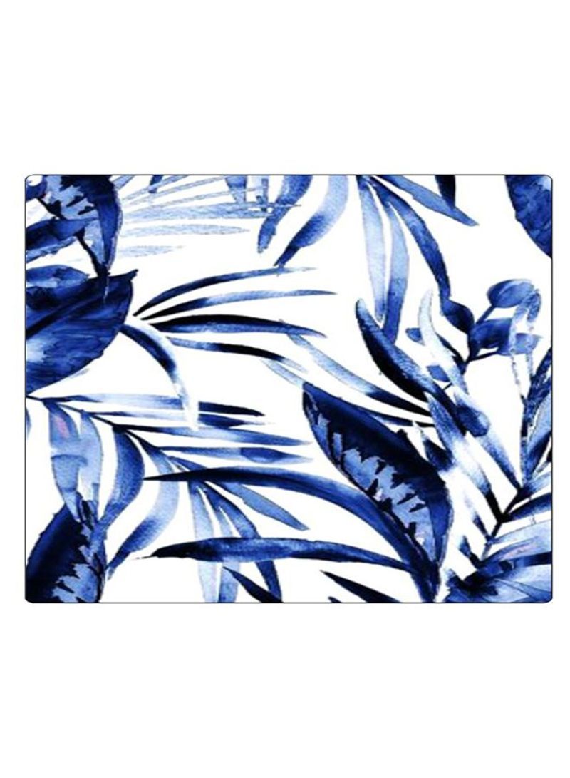 RKN Printed Anti-Slip Gaming Mouse Pad Blue/White