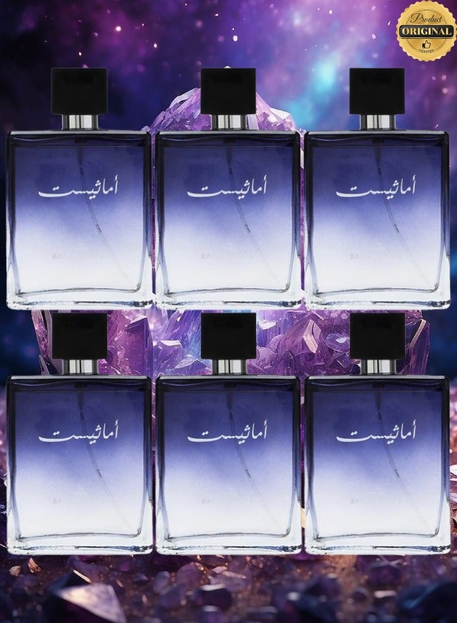 Amethyst 6 Pieces Amethyst Perfume 100ML - Image 1