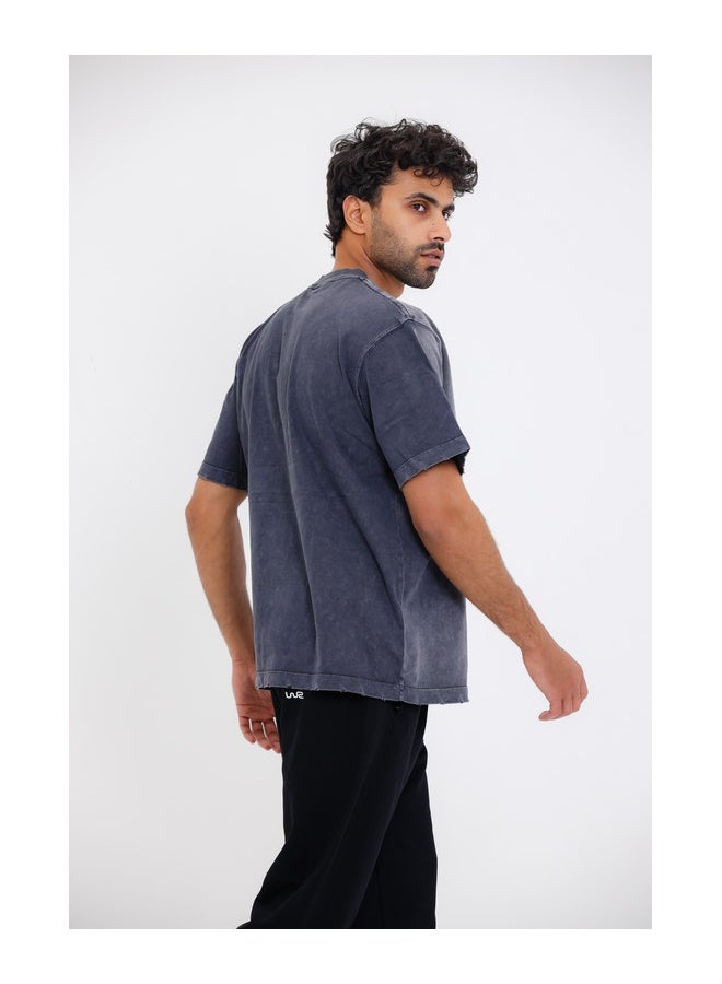 WHITE RABBIT "WAKE UP" Comfy Round Neck T-shirt - Image 4
