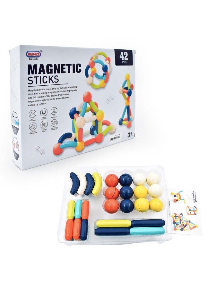 Beinilai Mangnetic sticks 42 pcs  - Image 2