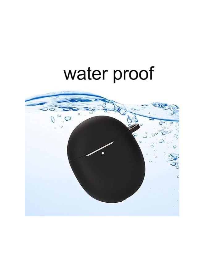 erorex Compatible With Google Pixel Buds Pro Case Cover Silicone Soft Tpu Full Protective Waterproof Cover With Portable Hook Keychain Shockproof Scratch Resistant - Image 4