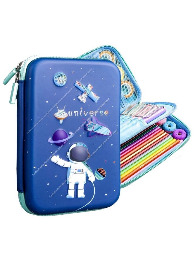 FunBlast Space Pencil Case For Kids, Space Theme Return Gifts, Pencil Pouch, Pencil Box, Pencil Case For Boys, Space & Astronaut Theme, Ethylene Vinyl Acetate (EVA) Multicolor - Image 1