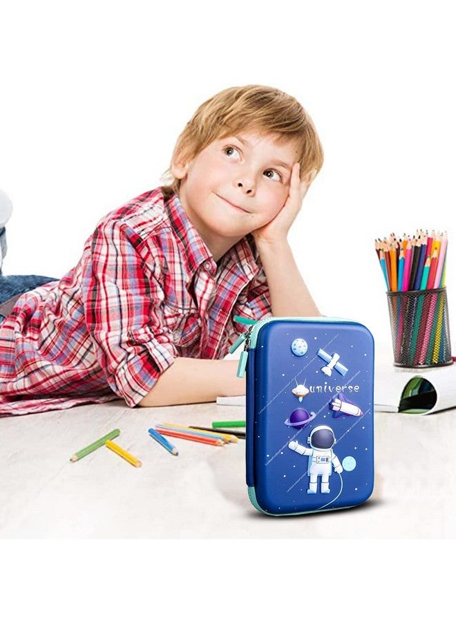 FunBlast Space Pencil Case For Kids, Space Theme Return Gifts, Pencil Pouch, Pencil Box, Pencil Case For Boys, Space & Astronaut Theme, Ethylene Vinyl Acetate (EVA) Multicolor - Image 5
