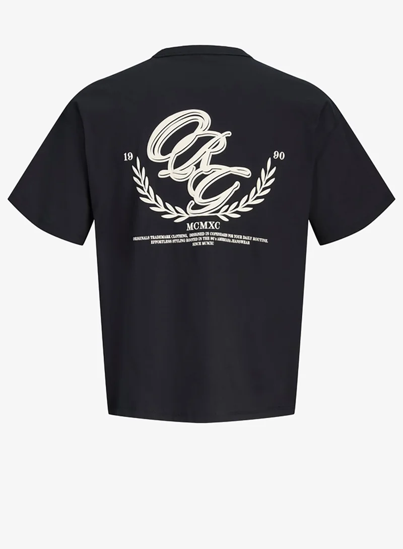 JACK & JONES  Graphic Crew Neck T-Shirt for Men | Best Price UAE