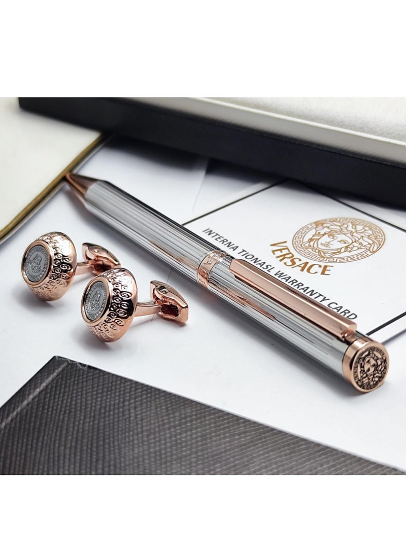New pen and cufflink, latest version, first class