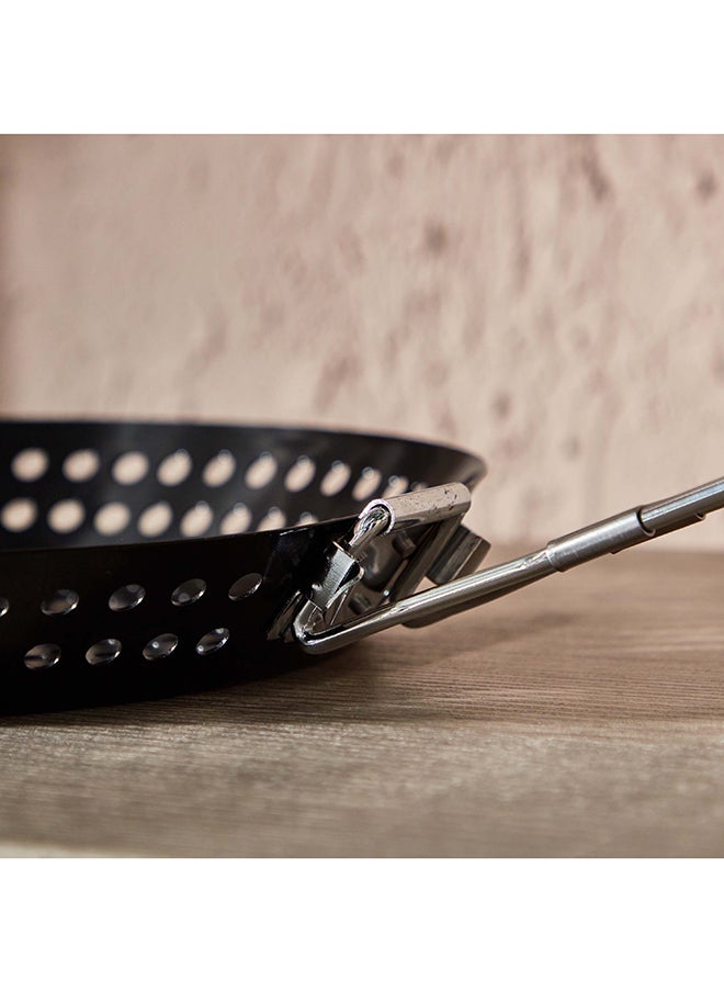 Home Box BarbeQ Round Grill Skillet 33.5x6.5x30.5 cm  - Image 4