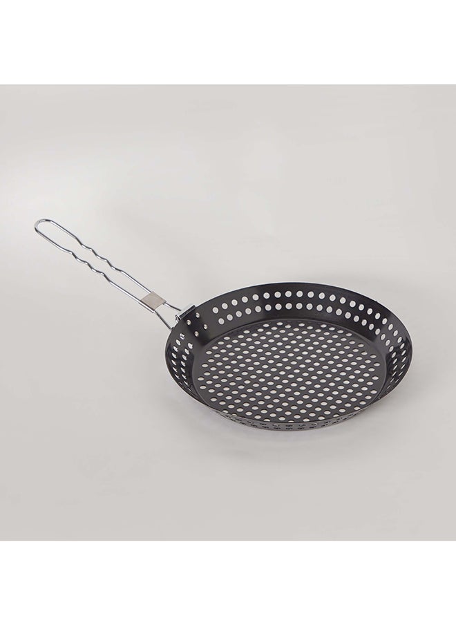 Home Box BarbeQ Round Grill Skillet 33.5x6.5x30.5 cm  - Image 5