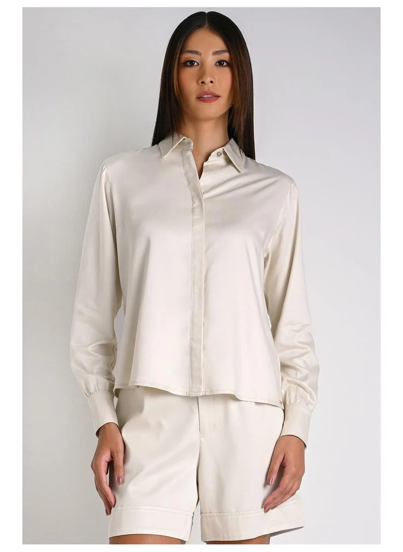 Carmen Steffens Classic Off-White Shirt