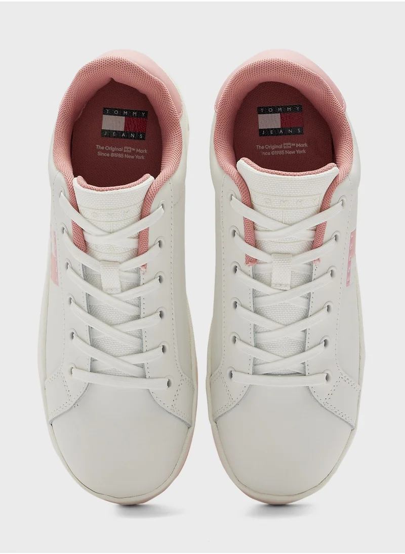 TOMMY JEANS Lace Up Low Top Sneakers
