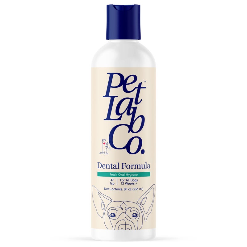 PetLab Co. Dog Dental Formula - Keep Dog Breath Fresh and Teeth Clean - Supports Gum Health - Dog Water Additive Dental Care Targets Tartar - Packaging May Vary - Image 1