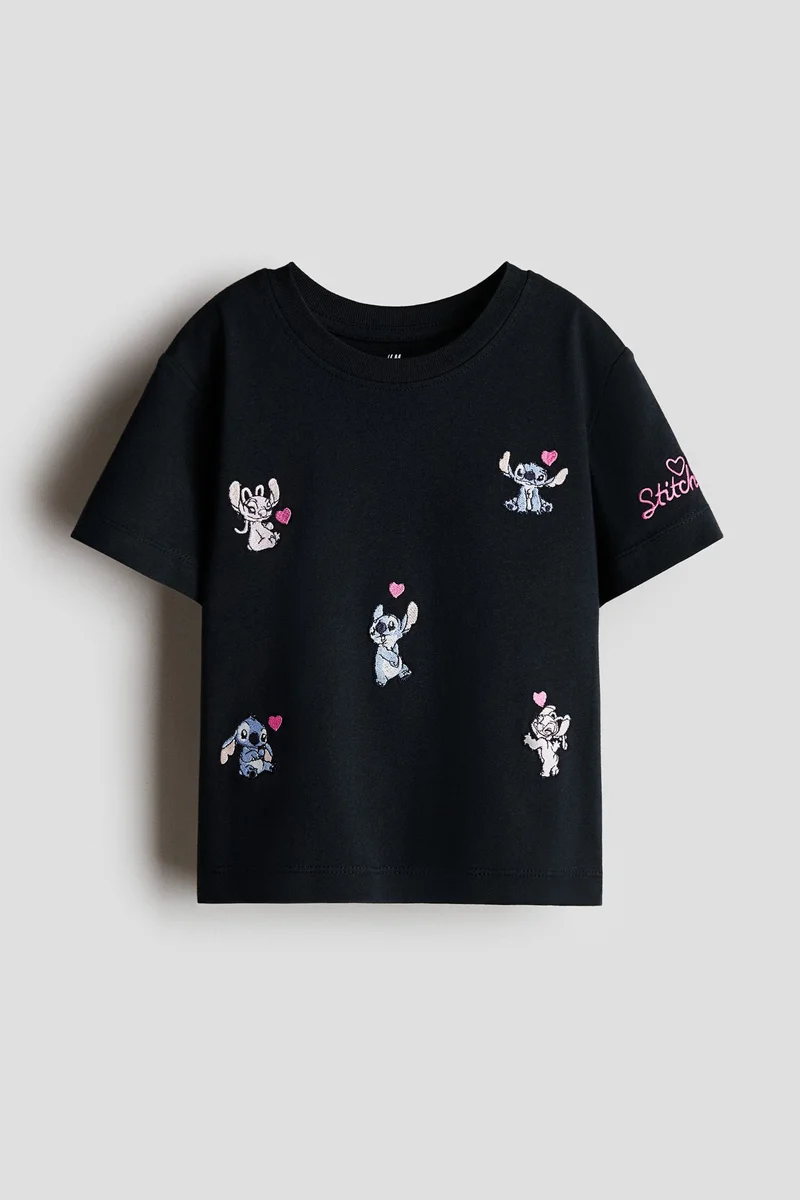 H&M Print-motif cotton T-shirt