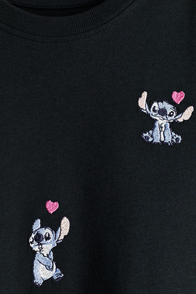 H&M Print-motif cotton T-shirt