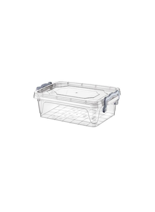 Hobby Life - Rectangle Storage Box Transparent 1.2 Liters - Image 1
