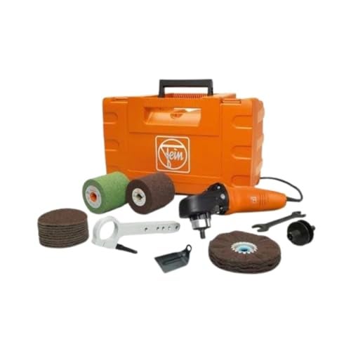 Fein WPO 1425 E Stainless Steel Professional Set for Applications in Surface Processing Polishing Grinding 1200W Variable Speed Ergonomic Safety Features 72214950080 - Image 1