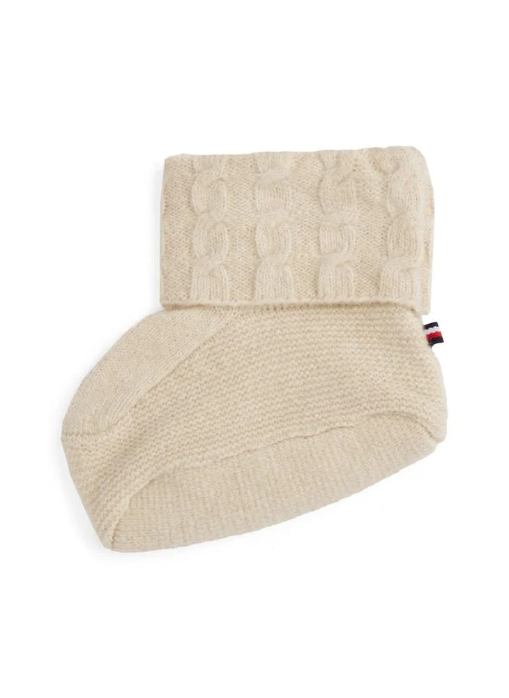 تومي هيلفيغر قبعة وجوارب محبوكة للأطفال