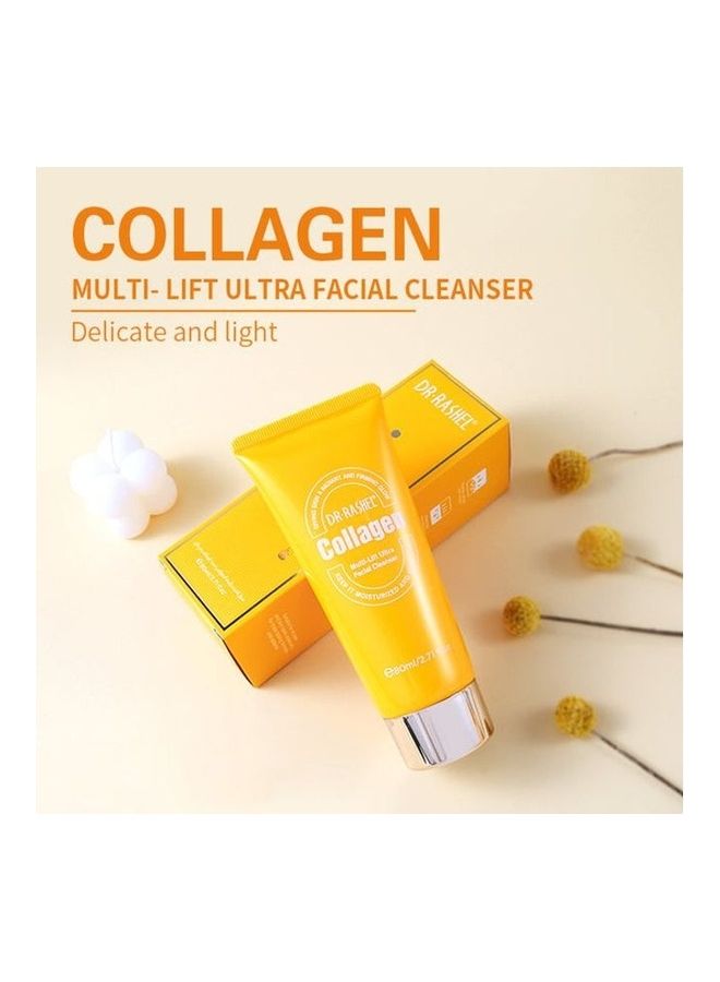 DR. RASHEL Collagen Multi-lift ultra facial cleanser White 80ml - Image 4